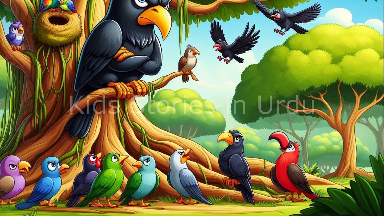 Kids Stories in Urdu | "The Sparrows’ Justice 🐦 | A Powerful Moral Story for Kids | Must-Watch!"