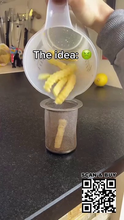 USOWAY Stainless Steel Oil Filter Pot With Strainer For Kitchen,Deep Fryer Oil Storage