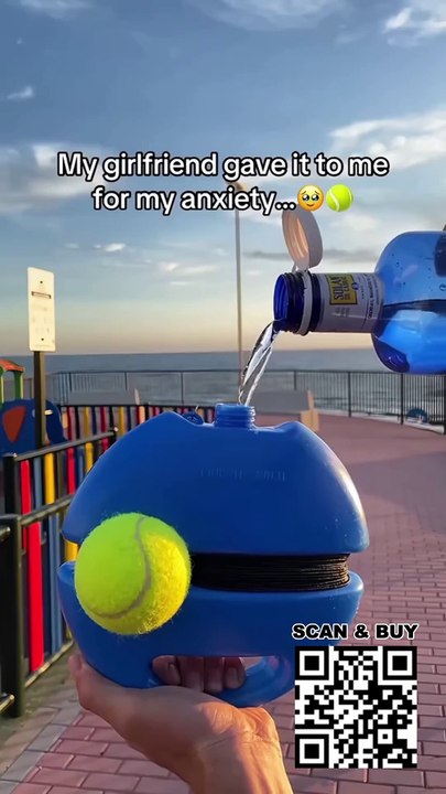 Tennis Trainer Rebound Ball with String Convenient Tennis Training Gear Tennis Practice Device