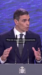 Pedro Sánchez anuncia un plan contra los aranceles de Trump: "Va a movilizar 14.100 millones de euros"