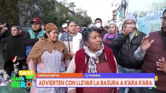 ¡Vencerá el plazo! Comerciantes llevarán volquetas de basura hasta K’ara K’ara¡Vencerá el plazo! Comerciantes llevarán volquetas de basura hasta K’ara K’ara