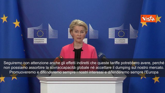 Von der Leyen: Delusi da Usa ma unità è nostra forza, l'Ue supererà la tempesta