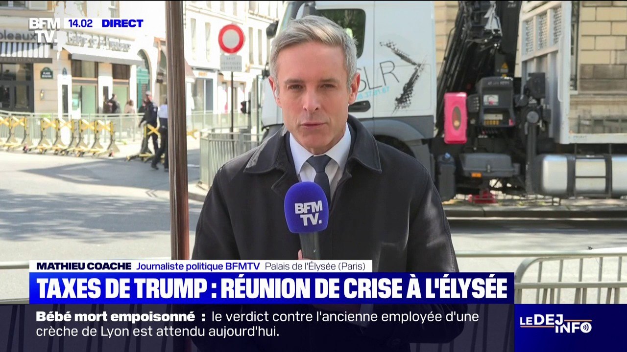 Droits de douane de Donald Trump: Emmanuel Macron réunit les filières touchées à l'Élysée ce jeudi