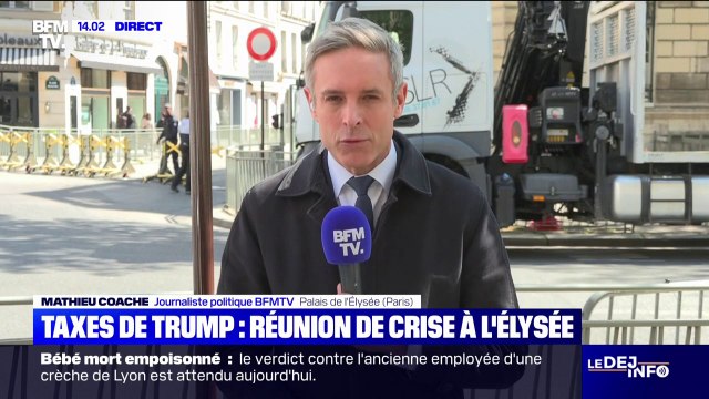 Droits de douane de Donald Trump: Emmanuel Macron réunit les filières touchées à l'Élysée ce jeudi