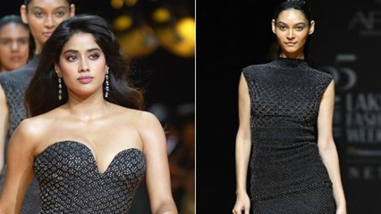 Model Walked Behind Janhvi Kapoor: LFW 2025 में Tamanna Katoch कौन ,Insta Id & Full Details...