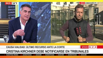 🔴 CRISTINA KIRCHNER DEBE NOTIFICARSE EN TRIBUNALES