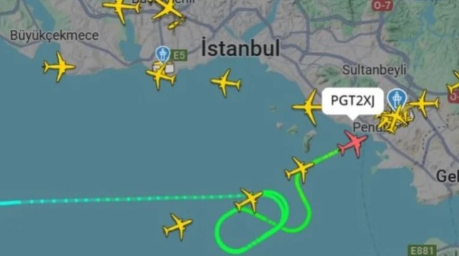Pilot: 'Kuşlara çarpmış olabilirim