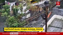 హైదరాబాద్​లో భారీ వర్షం - సెక్రటేరియట్ ముందు చెరువ