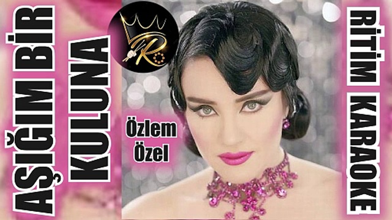 Aşığım Bir Kuluna - Özlem Özel ✩ Ritim Karaoke (Hüseyni 8/8 Slow Oryantal Anonim)