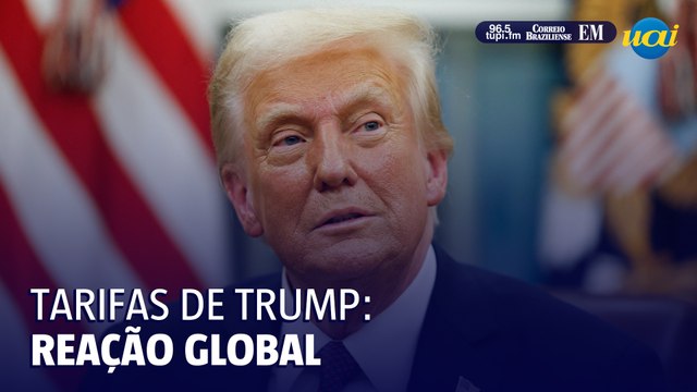 Líderes mundiais reagem às tarifas de Trump