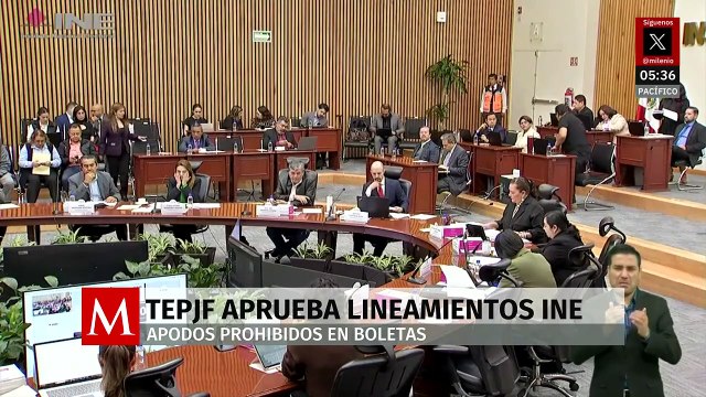 TEPJF aprueba lineamientos del INE para conteo de votos en elección judicial