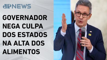 Zema volta a criticar Lula ao falar de inflação