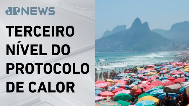 Rio de Janeiro tem previsão de altas temperaturas e chuva forte
