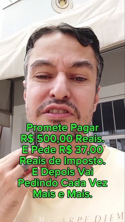 Golpe no Aplicativo de Vídeo.