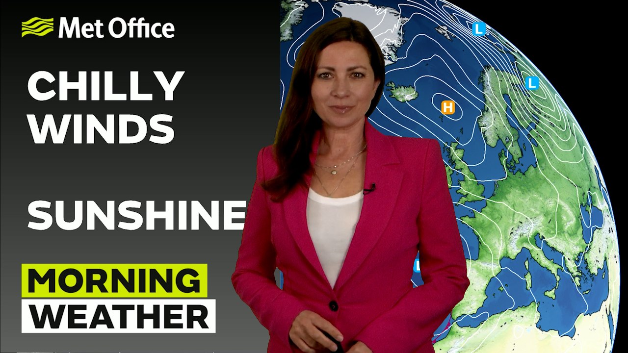 Met Office Morning Weather Forecast 04/04/25 –  Sunny start, cloud lifting