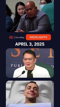 Today's headlines: Bato dela Rosa, Sara Duterte, Vitaly Zdorovetskiy | The wRap | April 3, 2025
