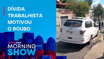 Ex-funcionário FURTA carro FUNERÁRIO com CORPO DENTRO