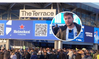 Brighton fans react to new 'The Terrace' Fan Zone