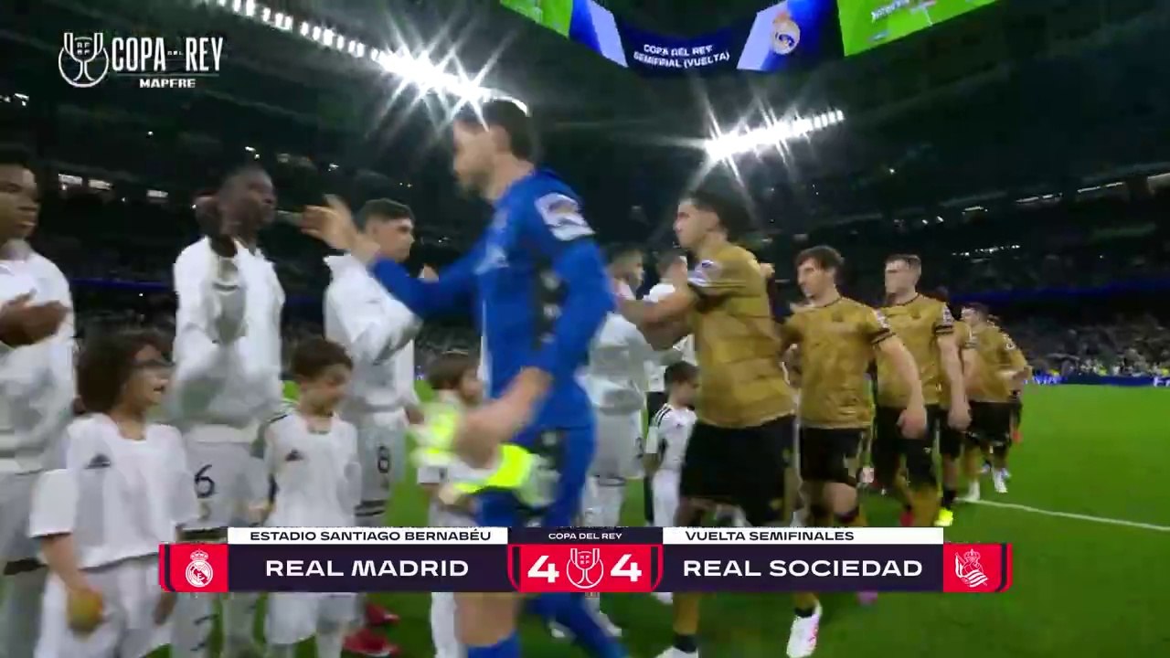 Resumen | Copa del Rey | Real Madrid 4-4 Real Sociedad | Vuelta semifinales