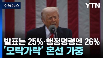 트럼프 발표는 25%·행정명령엔 26%...'오락가락' 혼선 가중 / YTN