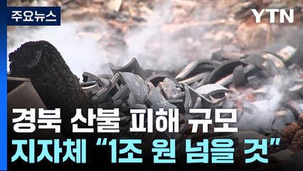 "경북 산불 피해 1조 원 넘을 것...지원 절실" / YTN