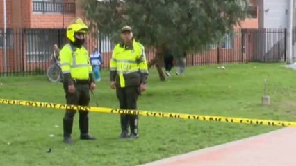 Habitantes denuncian CAI abandonado en zona de recientes ataques con granada en Bogotá
