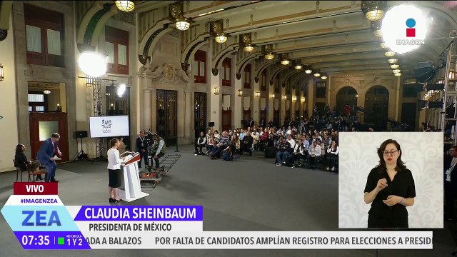 Claudia Sheinbaum habla de la exención de México de los aranceles de Donald Trump