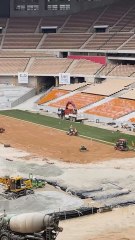 Asusta el estado de La Cartuja a tres semanas del Barça - Madrid de Copa