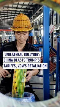 China slams Trump tariffs as ‘unilateral bullying’