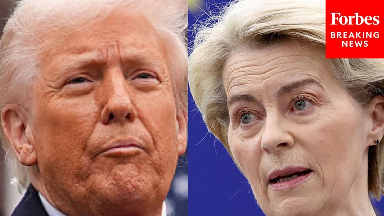 European 'Counter Measures' Being Created In Response To Trump's Tariff's: Ursula Von Der Leyen