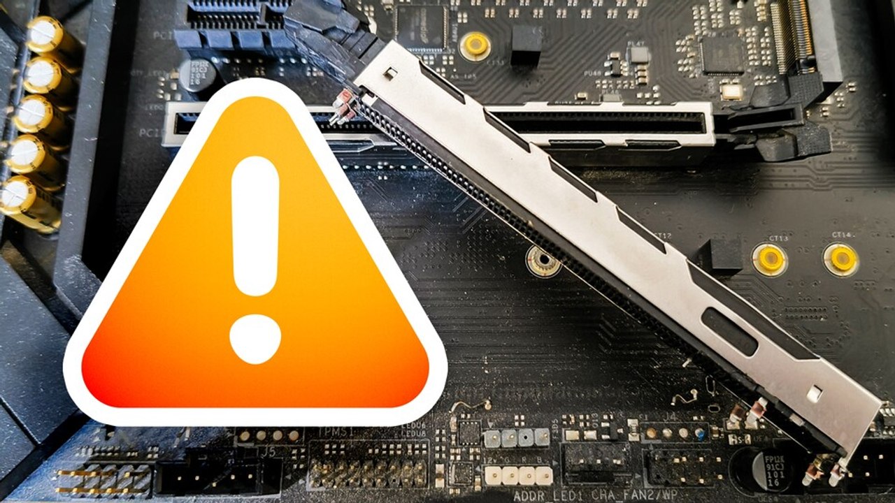 Ich habe eine grafikkarte mehrfach aus dem pc gerissen, damit ihr eine mögliche sorge weniger habt