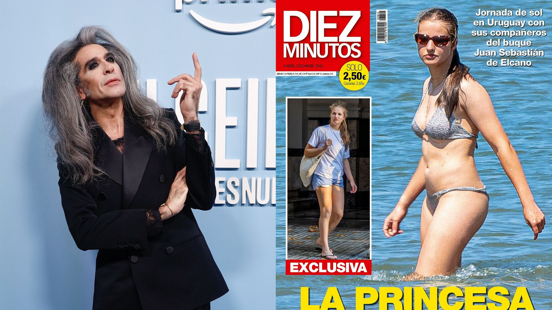 Mario Vaquerizo opina sobre las fotos de la Princesa Leonor en bikini