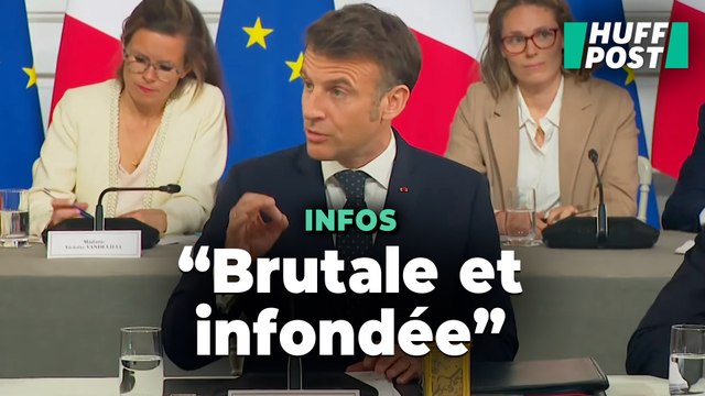 Macron dénonce la décision de Trump sur les droits de douane