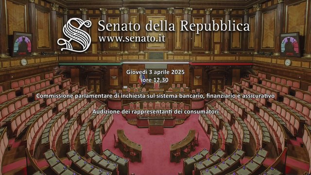 Roma - Audizione in Commissione sistema bancario (03.04.25)