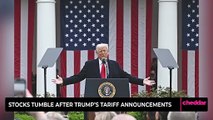 Stocks Tumble After Trump’s Tariff Announcements