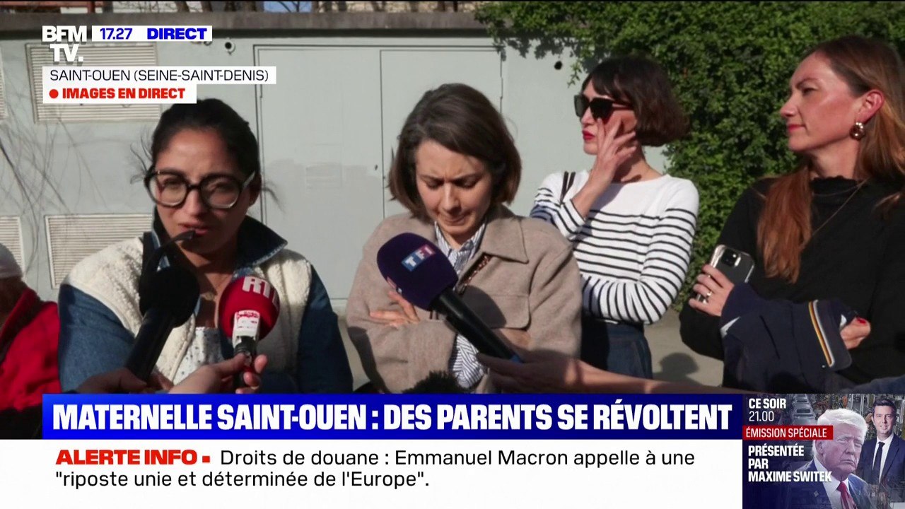 "L'objectif est de garantir la sécurité des enfants": les parents d'élèves d'une école maternelle à Saint-Ouen située près d'un point de deal s'expriment
