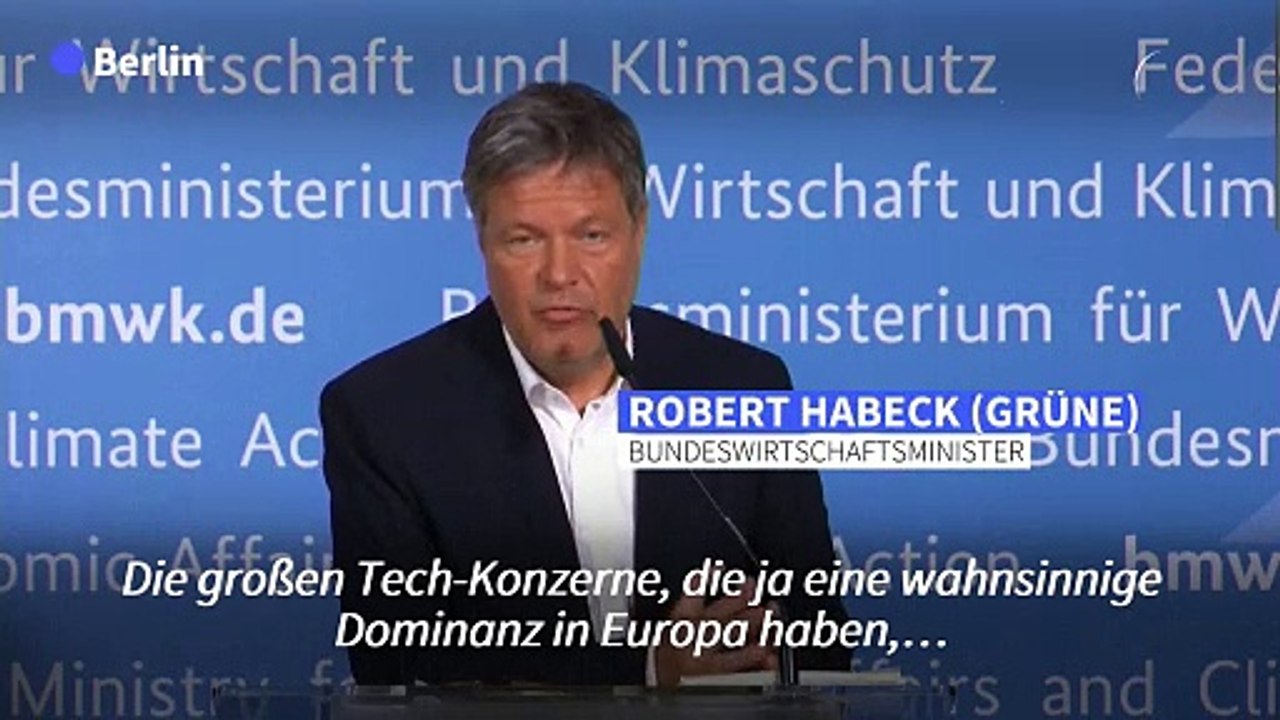 Habeck: "ein offener handel nutzt am ende allen"