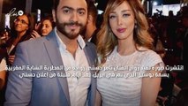 إنتشار صورة قيد زواج تامر حسني وبسمة بوسيل