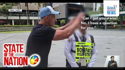 Russian vlogger, arestado matapos ireklamo ng pinagkatuwaang gwardiya; posible ring ipa-deport | SONA