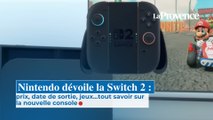 Nintendo dévoile la Switch 2 : prix, date de sortie, jeux... tout savoir sur la nouvelle console