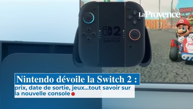 Nintendo dévoile la Switch 2 : prix, date de sortie, jeux... tout savoir sur la nouvelle console
