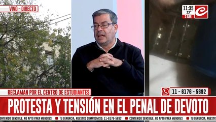 German Martínez: "Bullrich piensa que los presos no tienen derecho a nada"