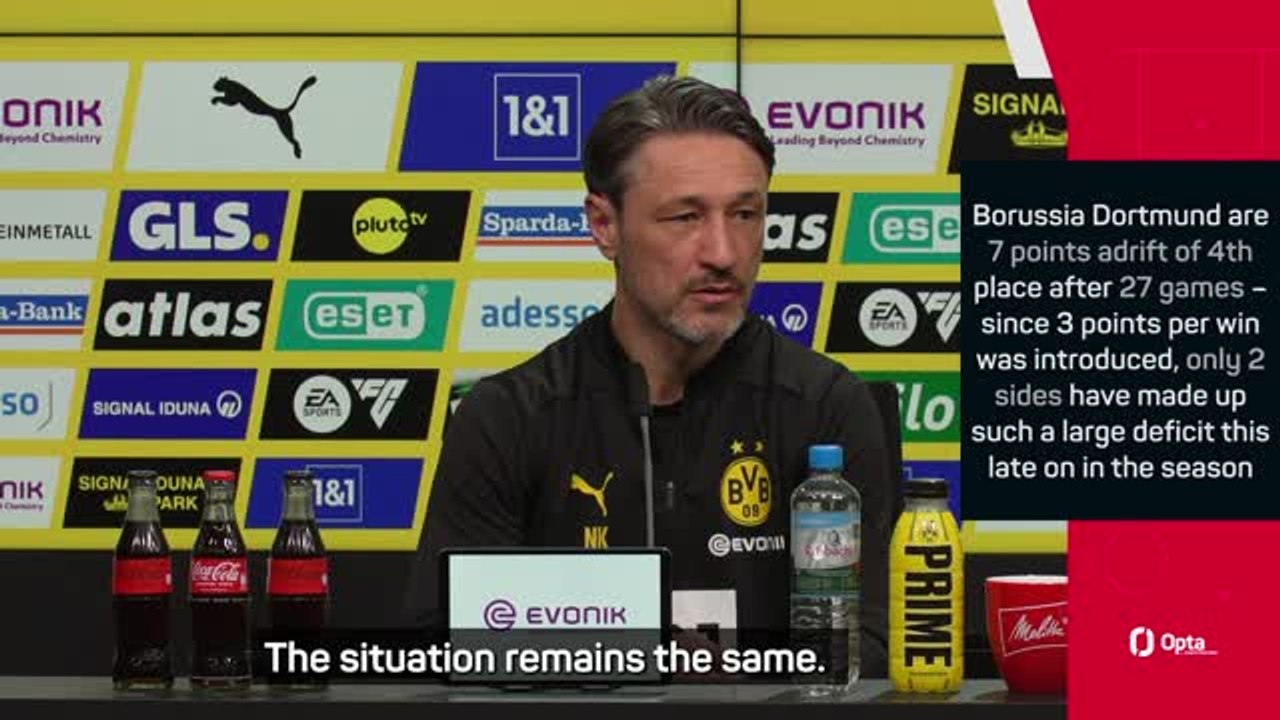 Kovac hoping Dortmund can build confidence against Freiburg