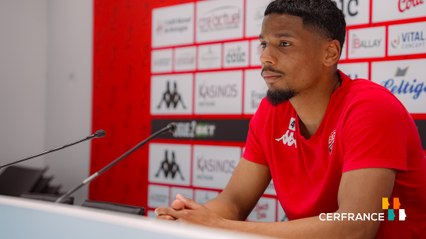 USL Dunkerque - EAG : le point presse de Dylan Louiserre