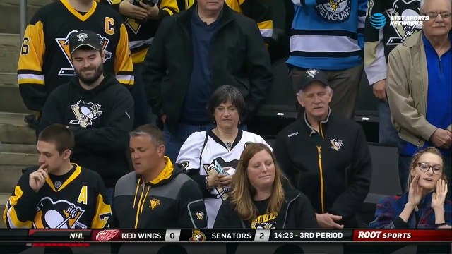 Highlights 16-17 - Penguins vs. Blue Jackets (4⁄4⁄2017) (Shirt Off Your Back Postgame Ceremony)