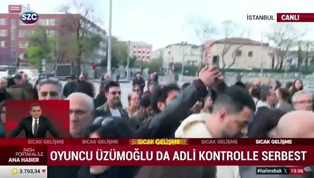 Cem Yiğit Üzümoğlu adli kontrolle serbest bırakıldı