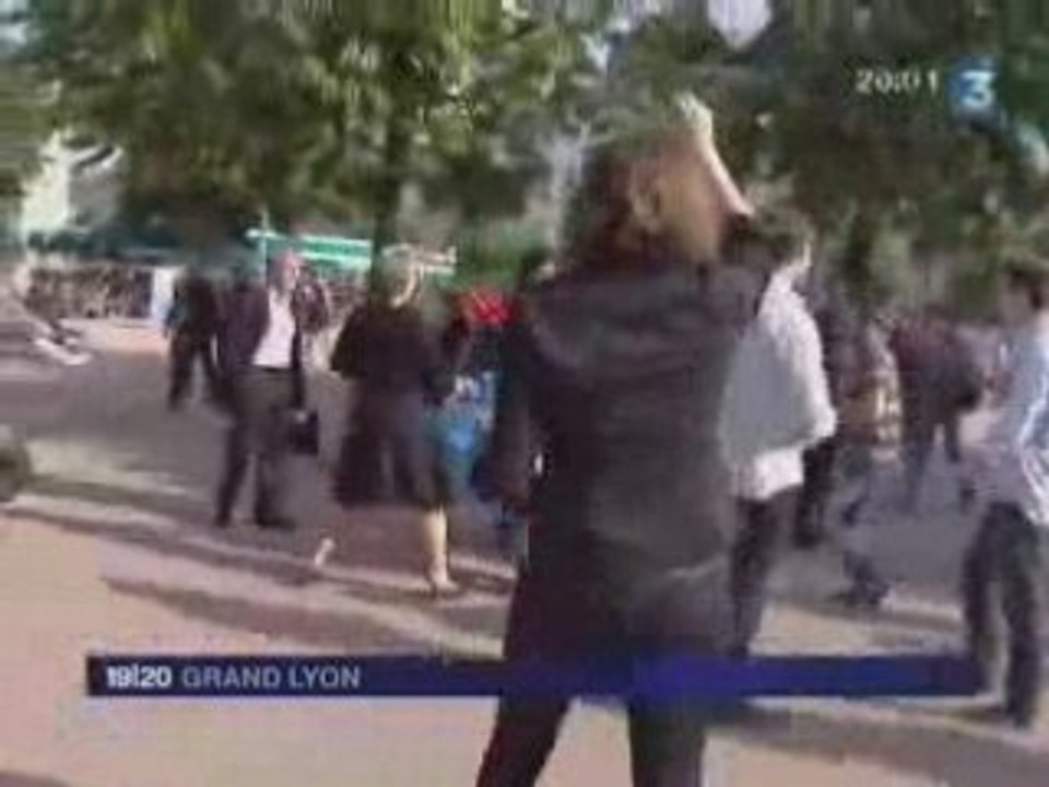 l'anniversaire de l'élection de sarko à lyon