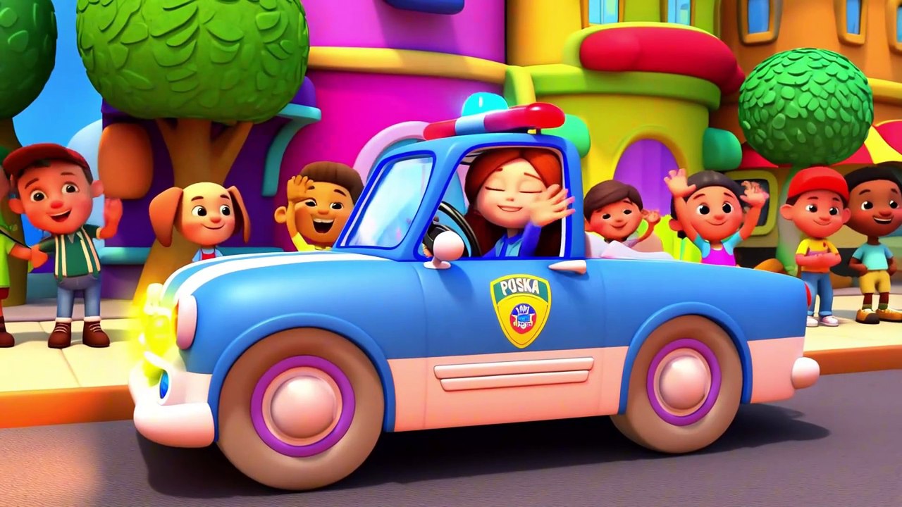 Las Aventuras de Miska, la Gatita Policía 🚓🐱 | Dibujos Animados Infantiles Divertidos en Español
