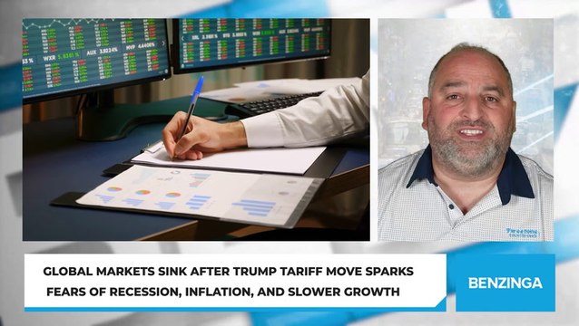 Global Markets Sink After Trump Tariff Move Sparks Fears of Recession, Inflation, and Slower Growth