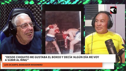 “El boxeo me dio un trabajo, me dio mi casa y la familia hermosa que tengo”